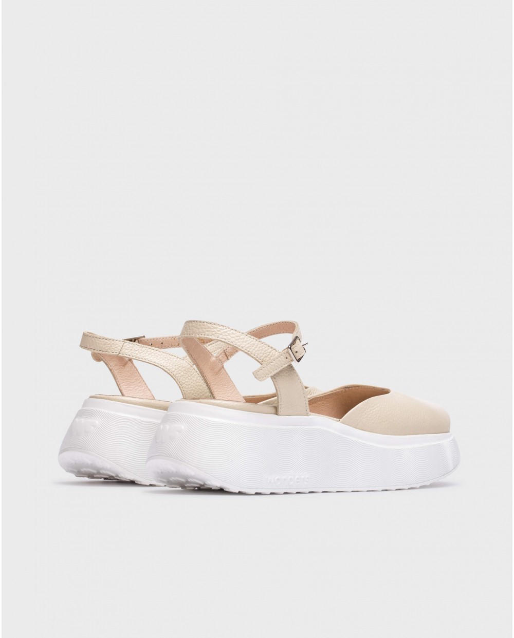 wonders Zapato MANILA Crema Última moda