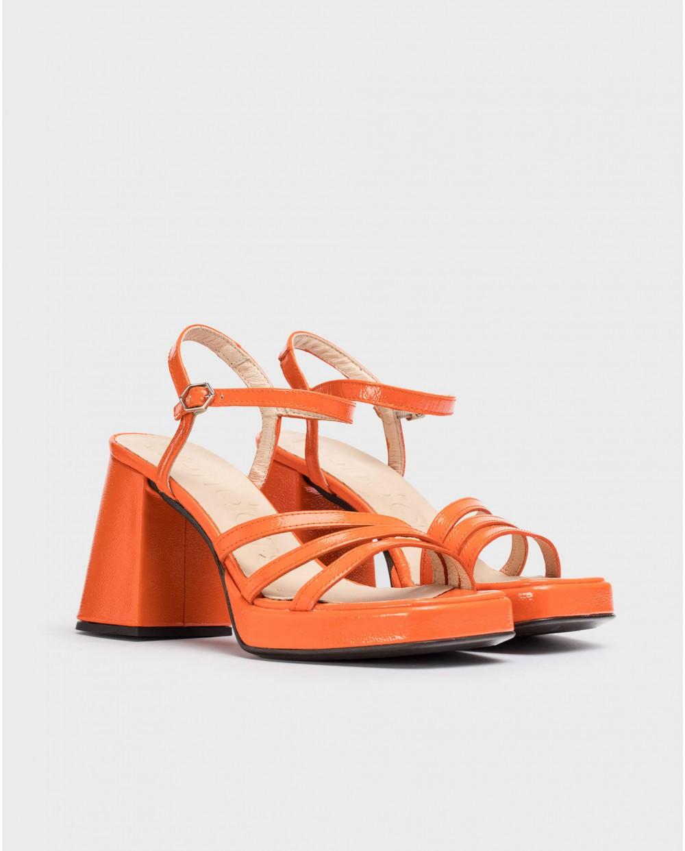 wonders Sandalias LOVE Coral Descuento por venta flash