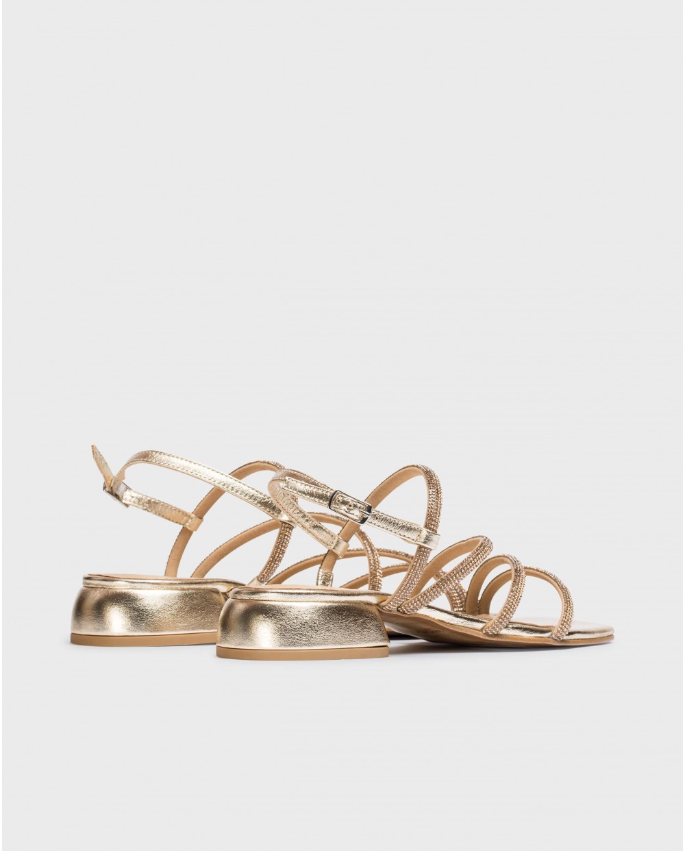 wonders Sandalias DIONE Platino Outlet