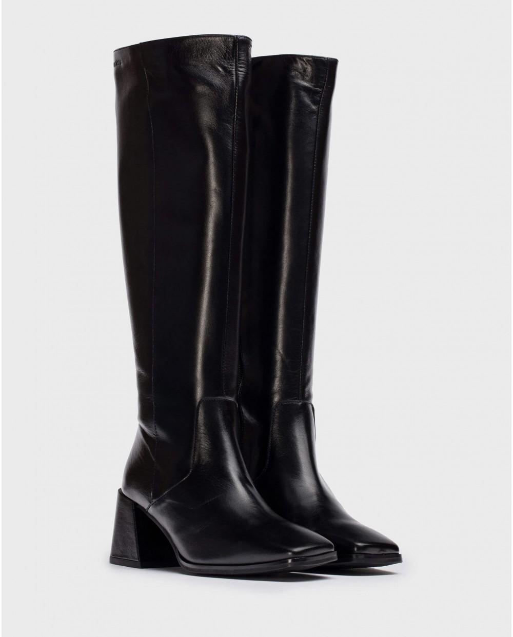 wonders Botas LOVE negro Rebajas de fábrica
