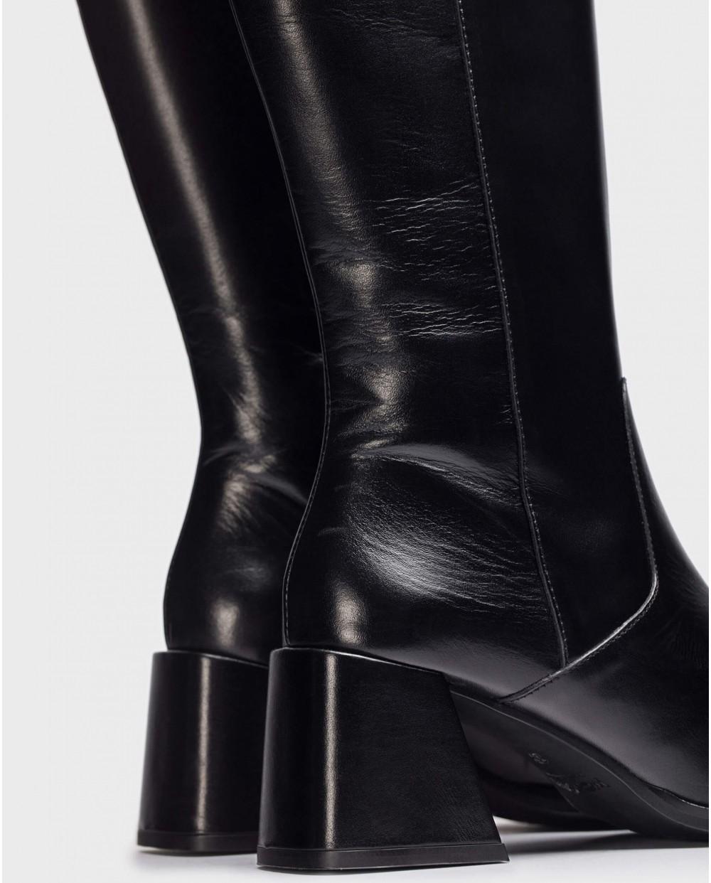 wonders Botas LOVE negro Rebajas de fábrica