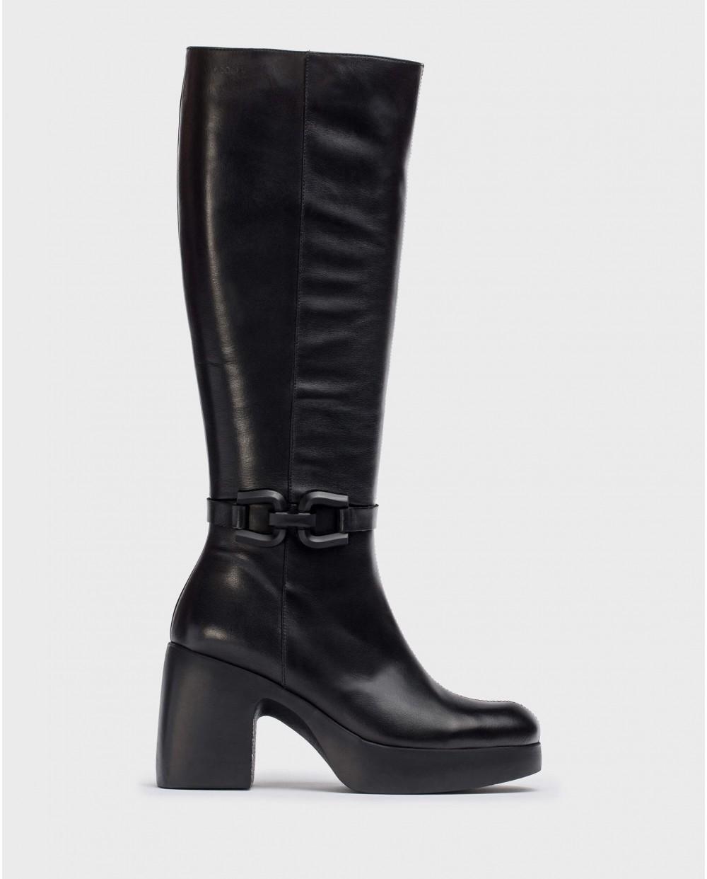 wonders Botas CALISTO Negras