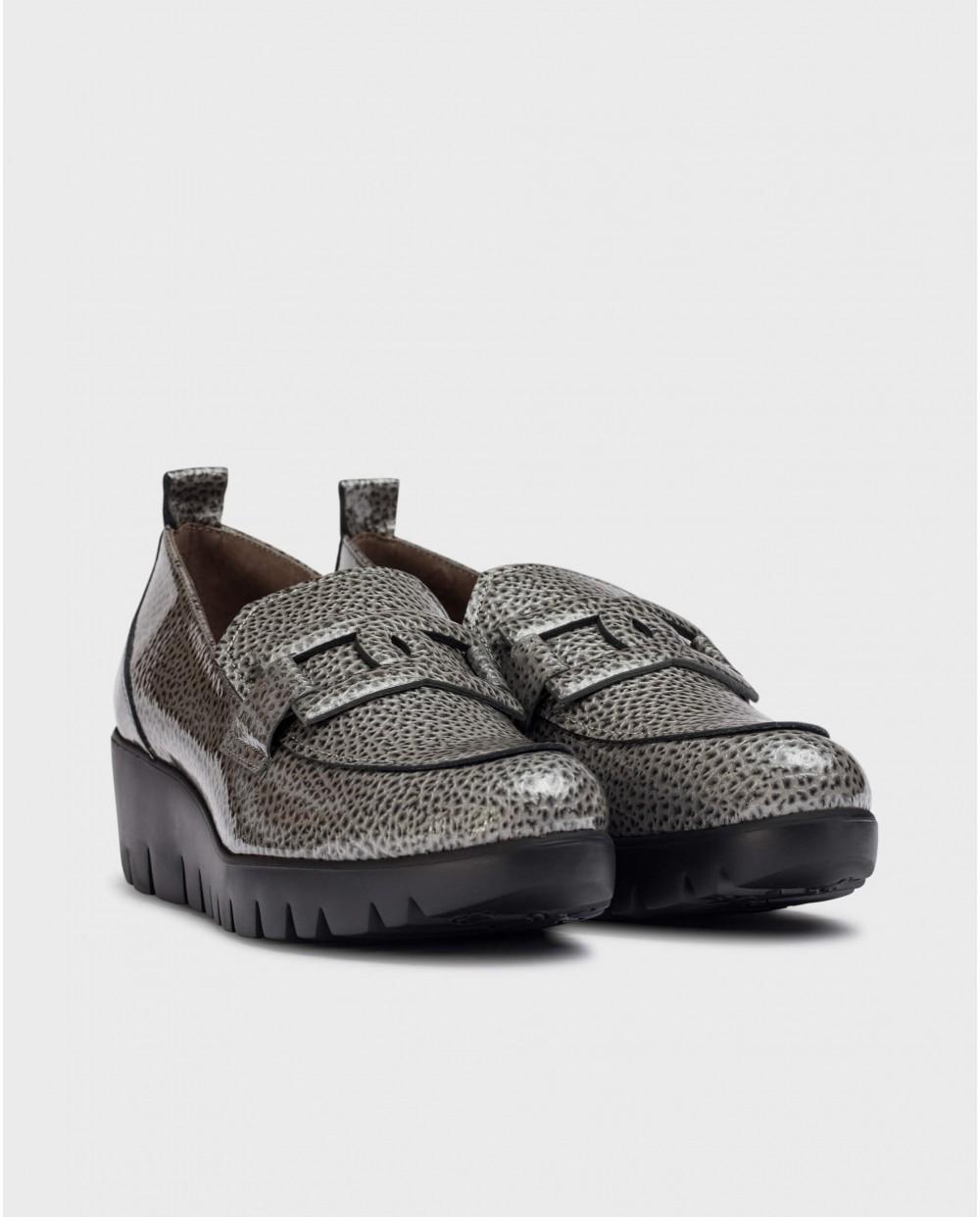 wonders Mocasín RINGS Gris Envío gratis