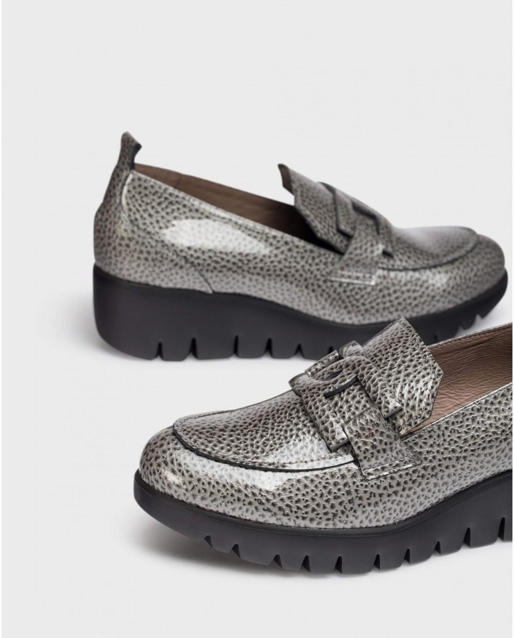wonders Mocasín RINGS Gris Envío gratis
