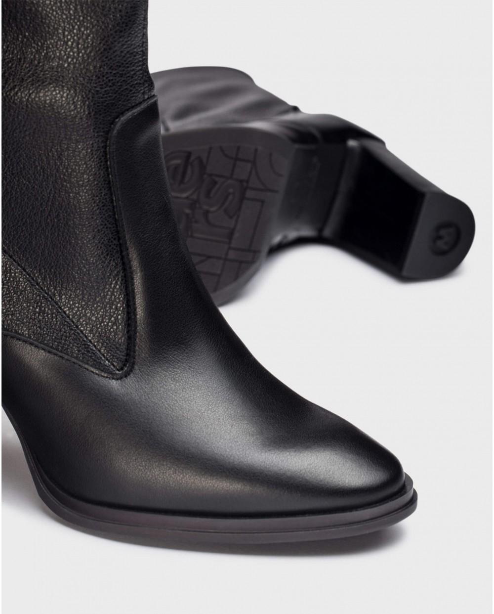 wonders Botines ALIVE Negros Superdescuento
