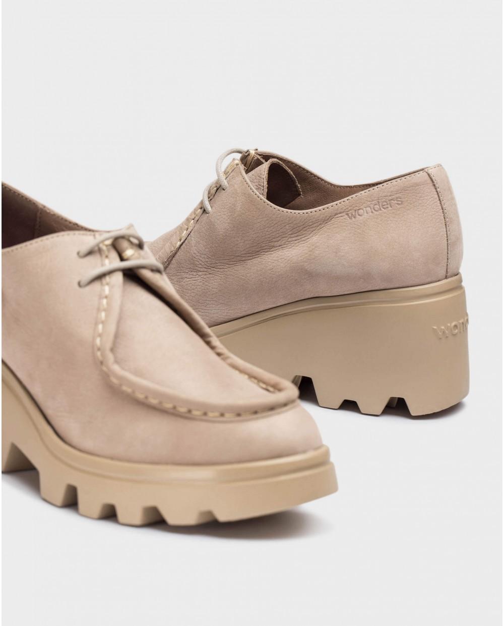 wonders Zapato wallaby AMALIA Marrón Tienda de fábrica