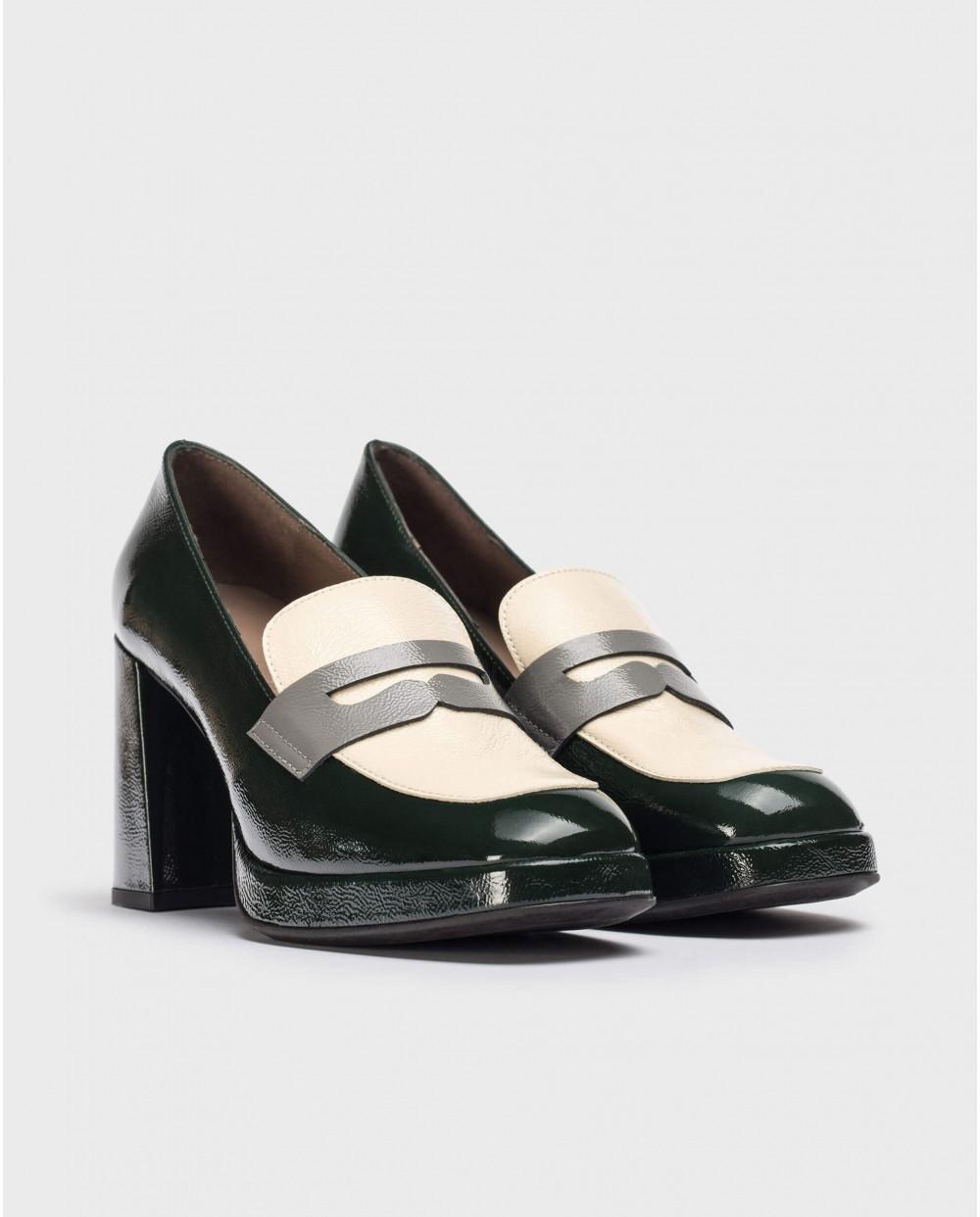 wonders Mocasín CLARK Verde Ofertas de temporada