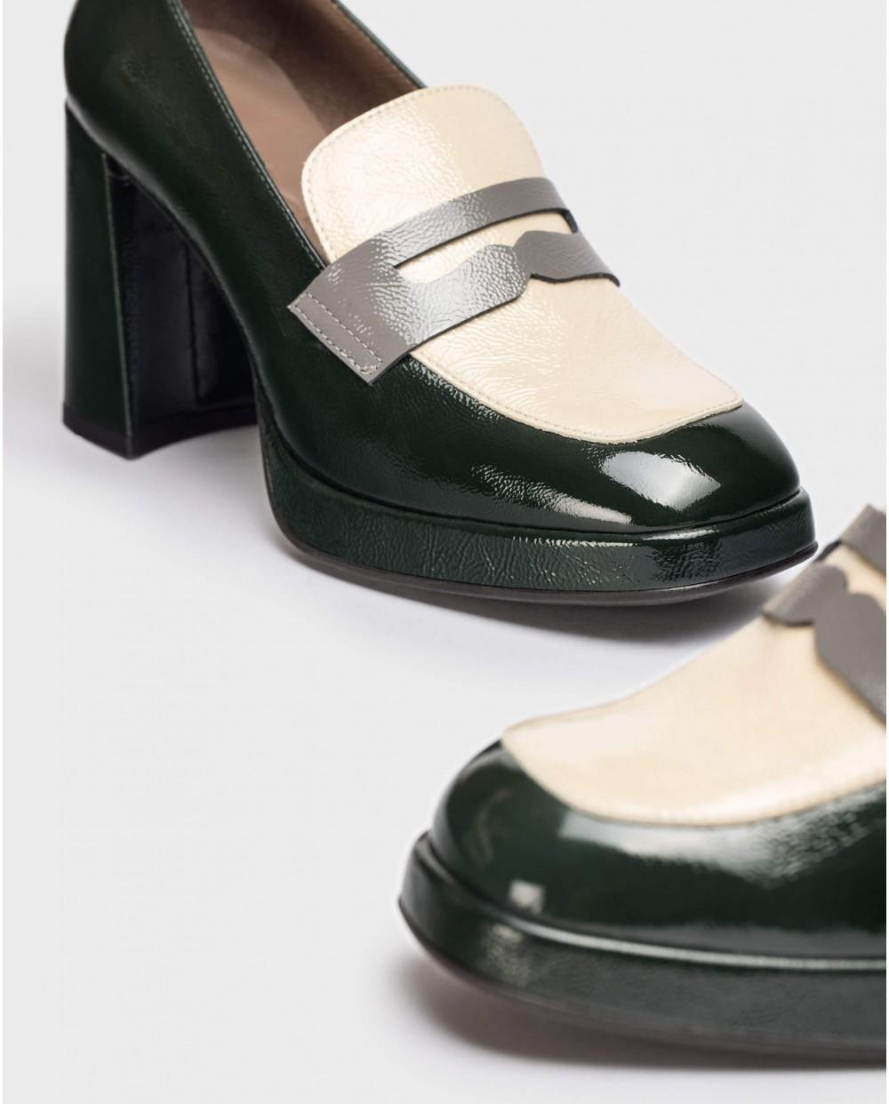 wonders Mocasín CLARK Verde Ofertas de temporada