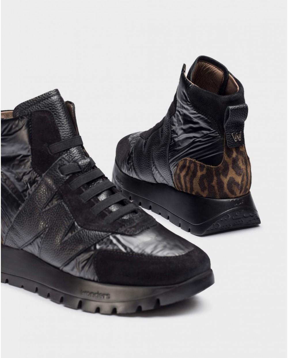 wonders Botín Deportivo ENGLAND Negro En línea