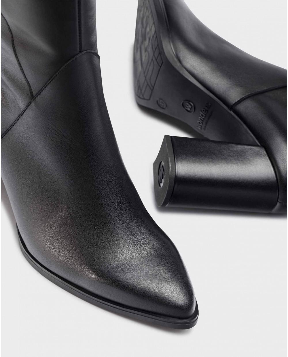 wonders Botas DAILY Negras Envío gratis