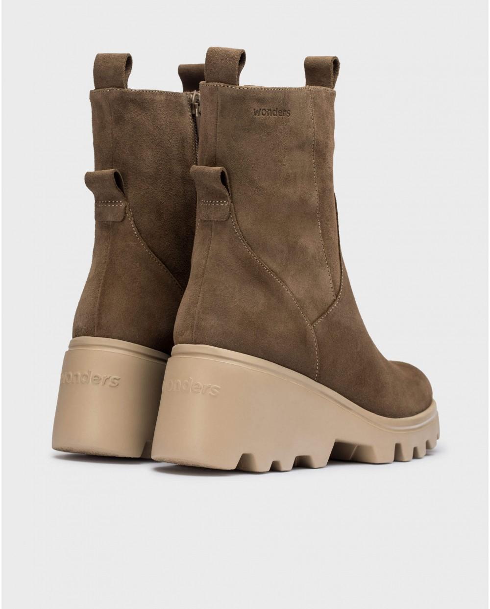 wonders Botines LEEDS Marrones Envío gratis