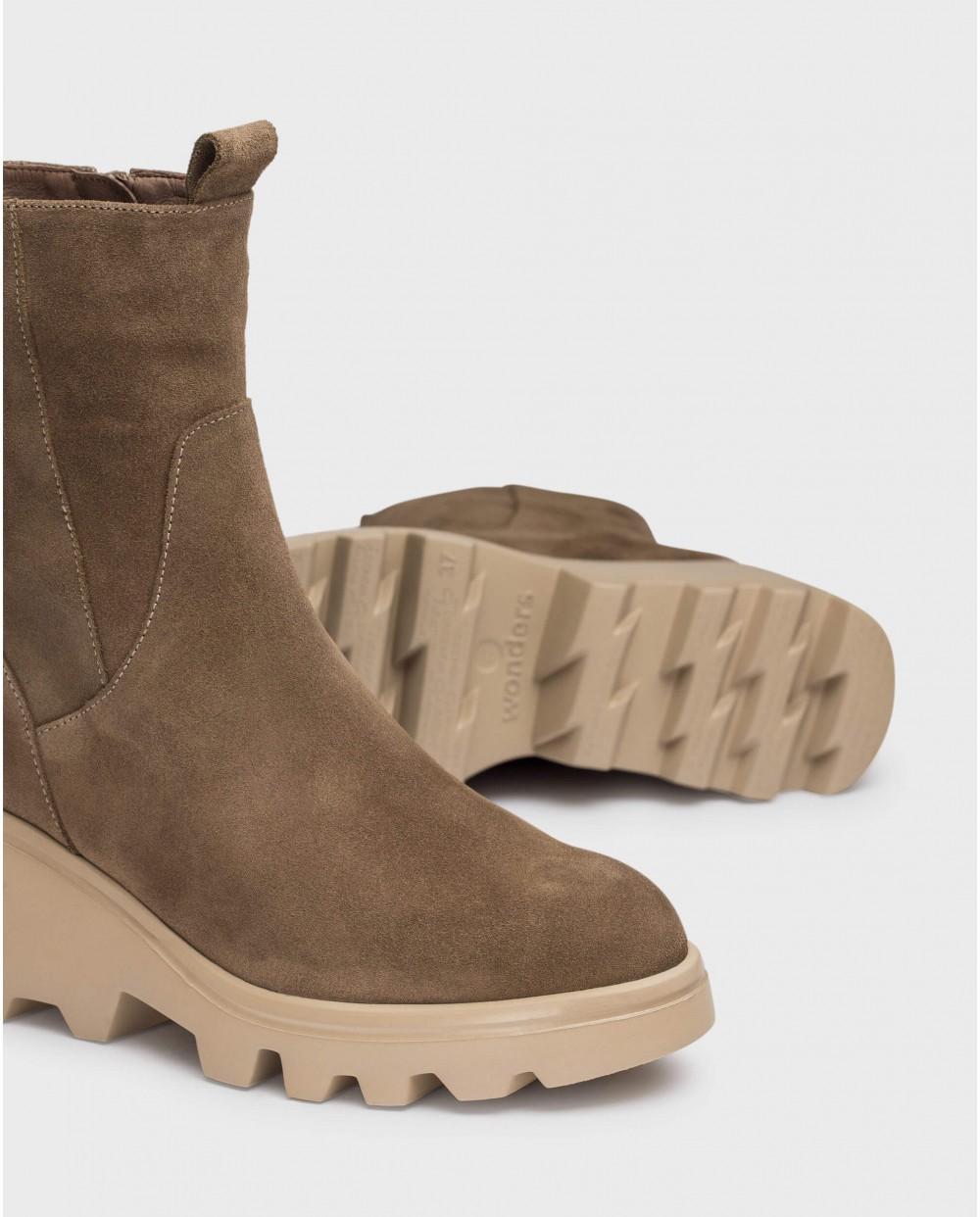 wonders Botines LEEDS Marrones Envío gratis