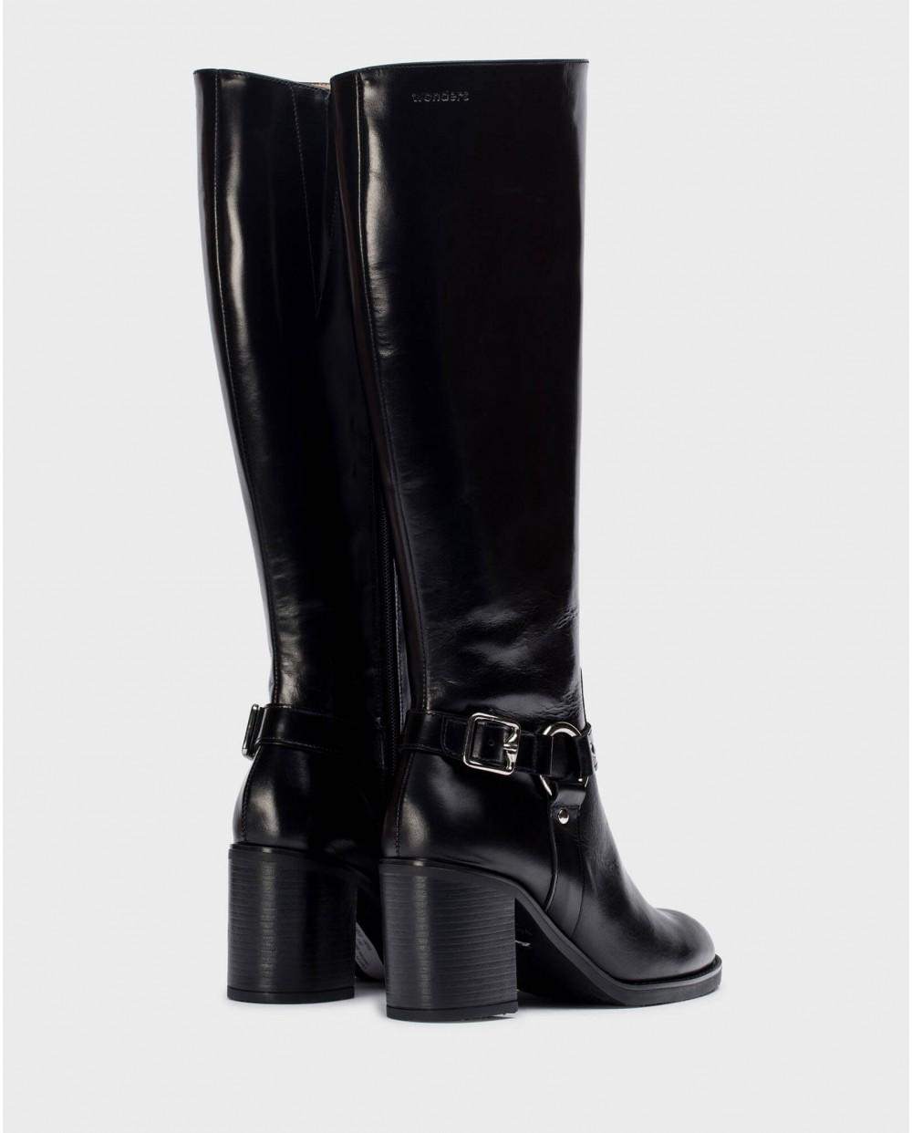 wonders Botas VEGA Negras COMPRAR AHORA
