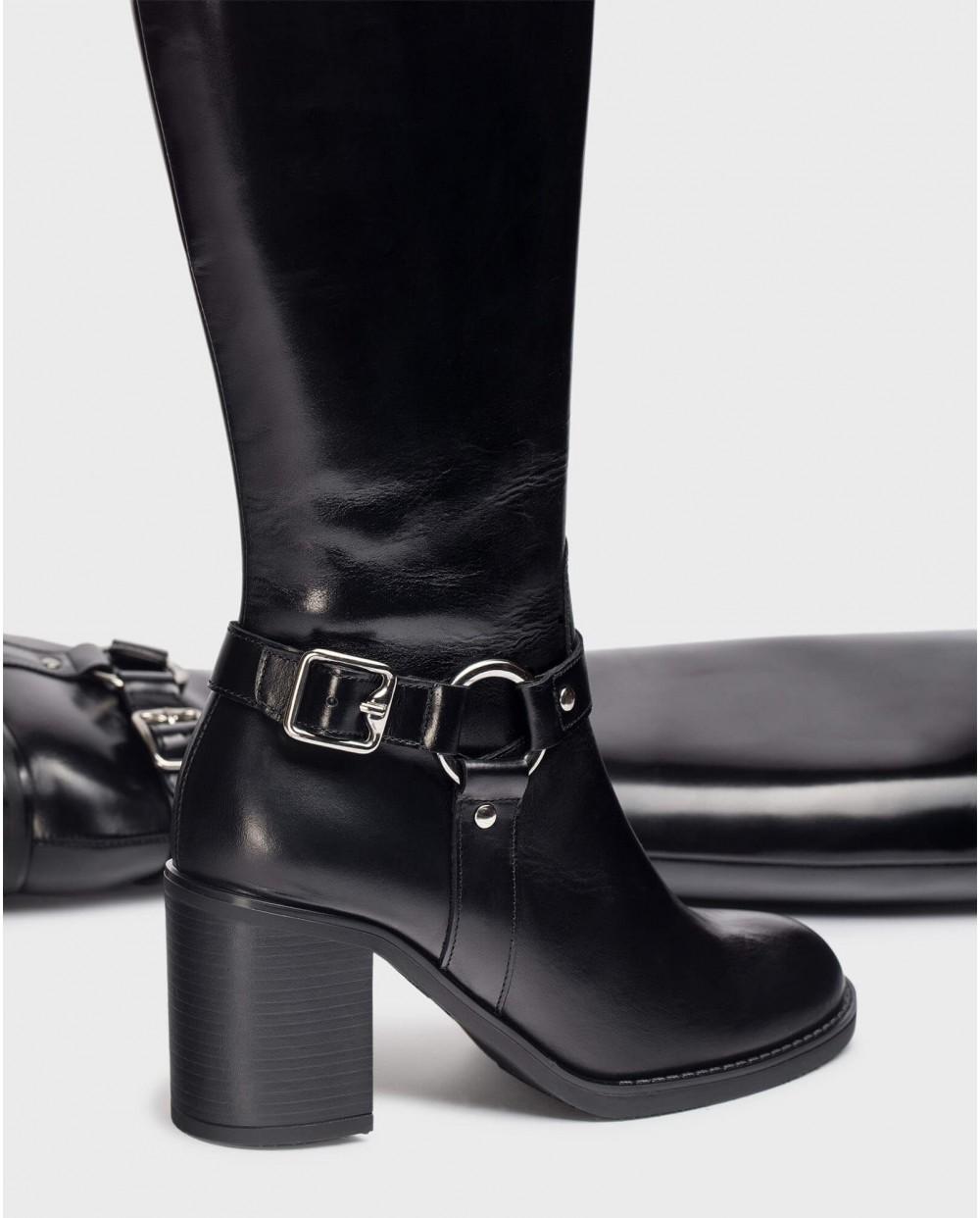 wonders Botas VEGA Negras COMPRAR AHORA
