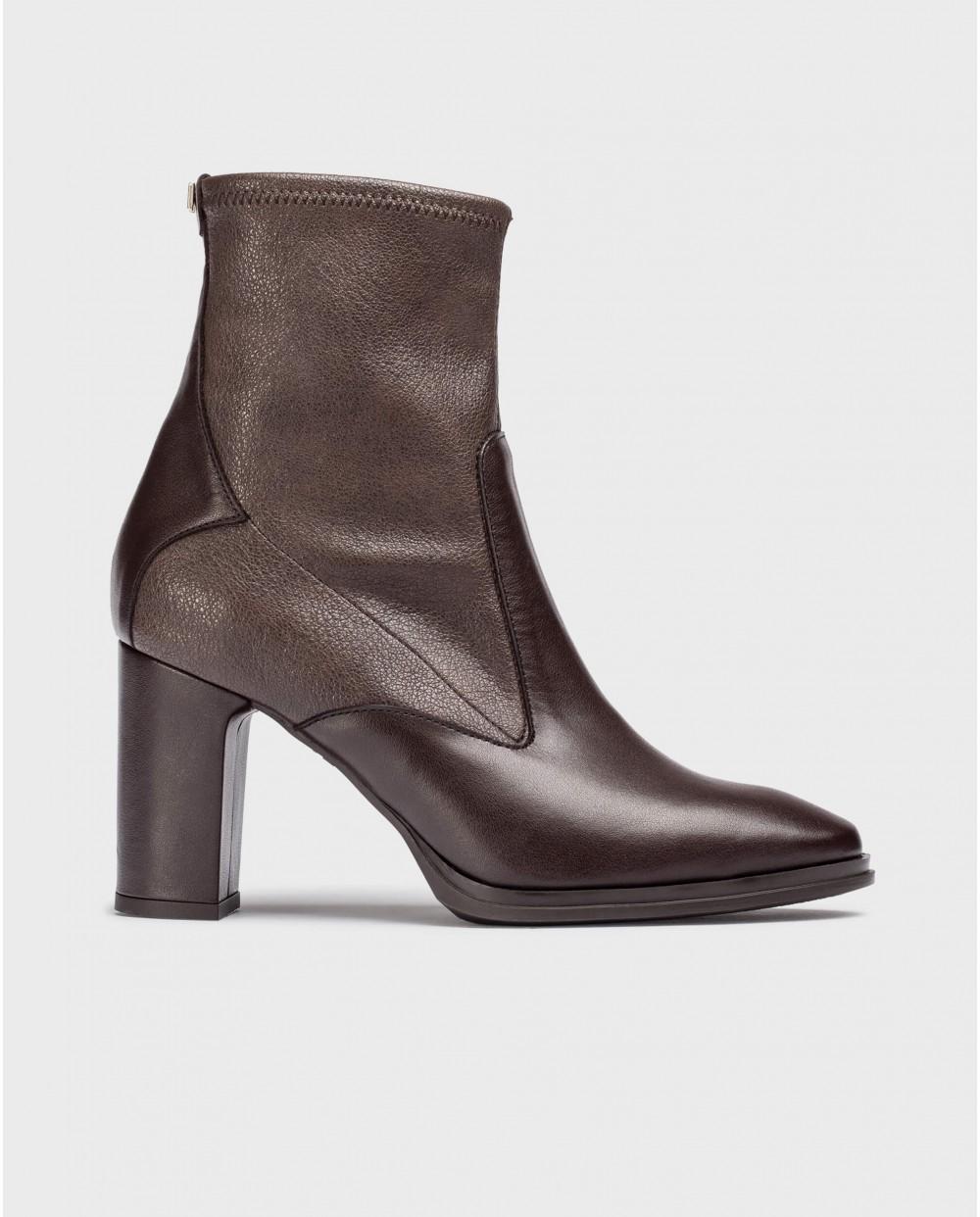 wonders Botines ALIVE Marrones