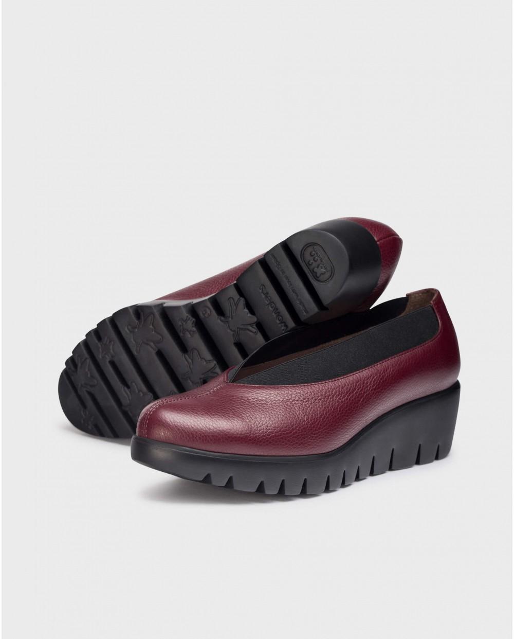 wonders Zapato AGADIR Burdeos Último día