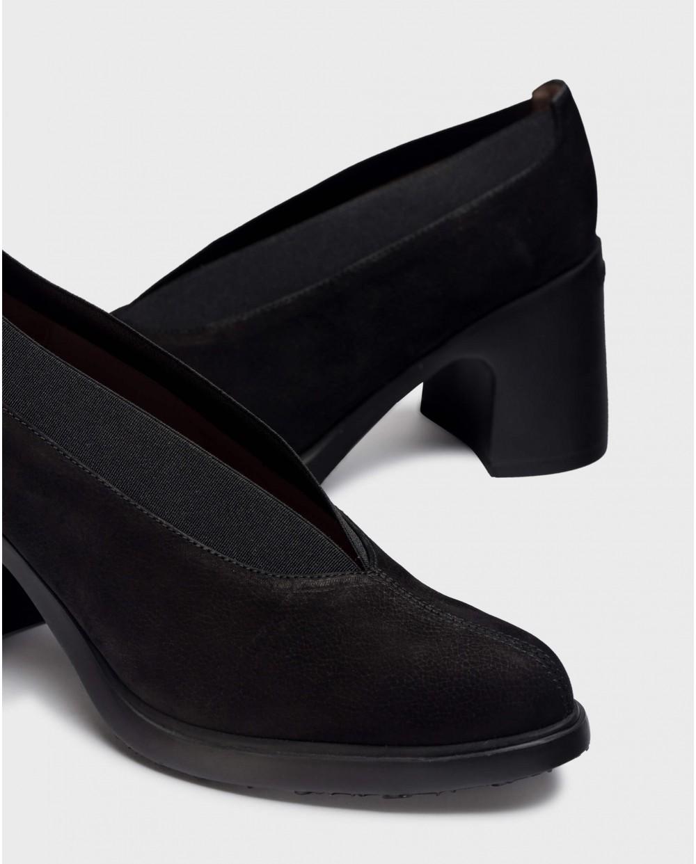 wonders Zapato DELICATE Negro Solo hoy