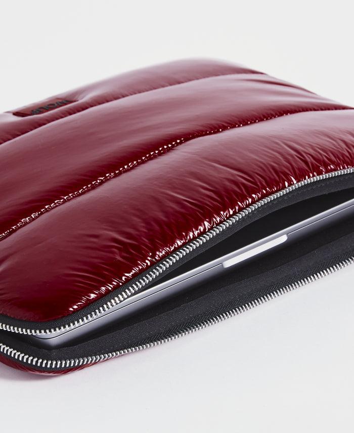 wouf Burgundy Glossy Laptop Sleeve 13&14 Outlet online