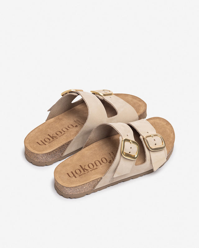 yokono Sandalia plana JERBA-700 beige COMPRAR AHORA