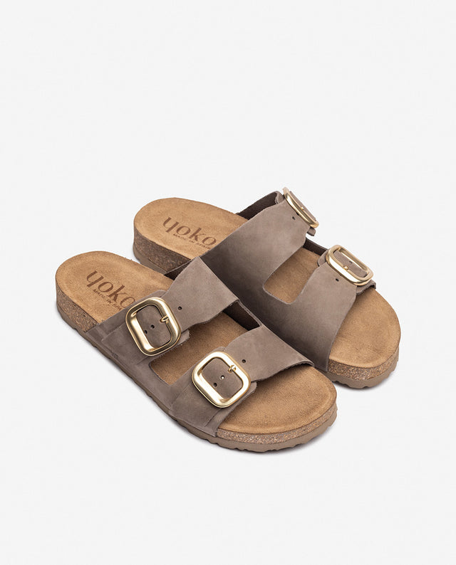 yokono Sandalia plana JERBA-700 marrón Oferta especial de fábrica