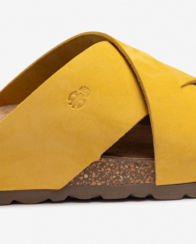 yokono Sandalia plana JERBA-300 amarillo En oferta