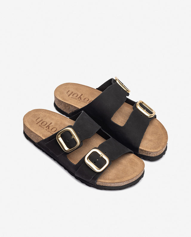 yokono Sandalia plana JERBA-700 negro Oferta exclusiva