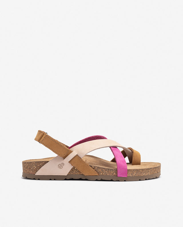 yokono Sandalia plana JERBA-718 rosa