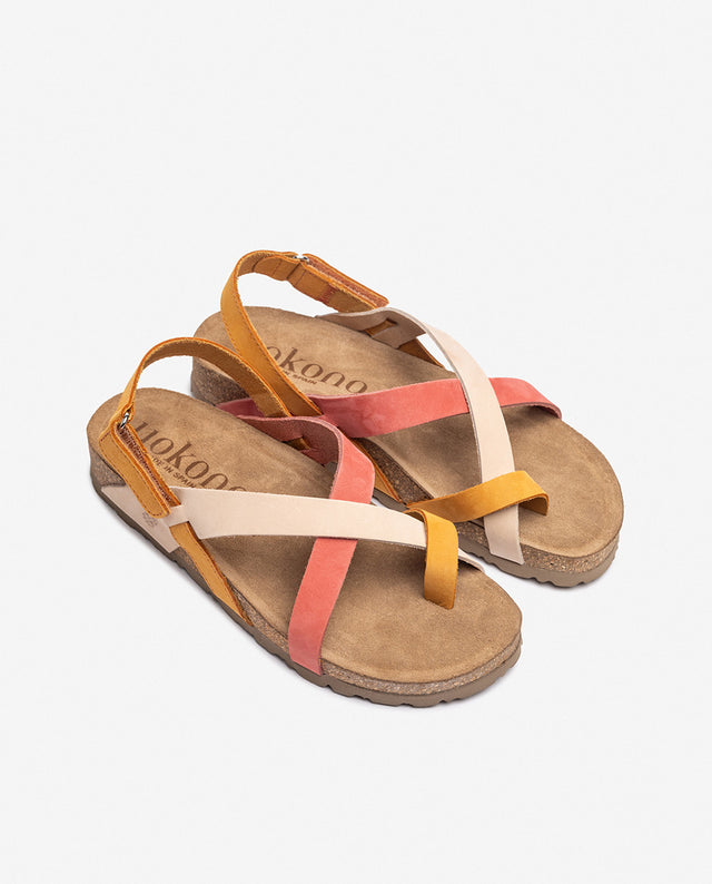 yokono Sandalia plana JERBA-718 naranja Ofertas de temporada