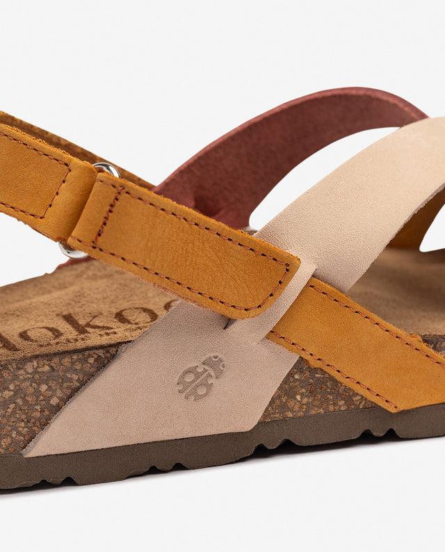 yokono Sandalia plana JERBA-718 naranja Ofertas de temporada