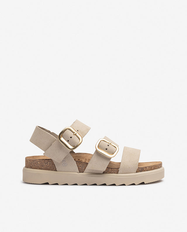yokono Sandalia de plataforma TUNEZ-127 beige