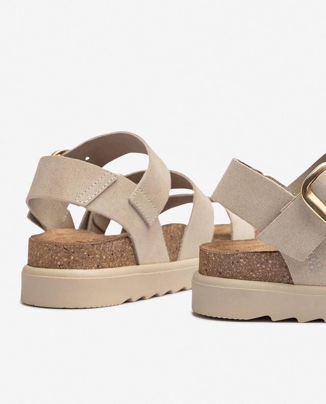 yokono Sandalia de plataforma TUNEZ-127 beige Tienda