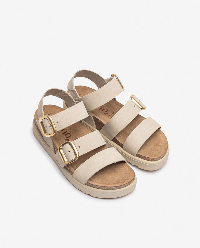 yokono Sandalia de plataforma TUNEZ-127 beige Tienda