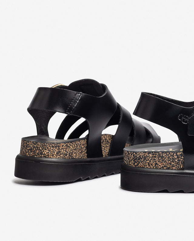 yokono Sandalia de plataforma TUNEZ-251 negro Tienda