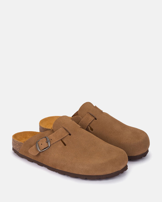 yokono Zapato plano Zueco 599 marrón Envío gratis