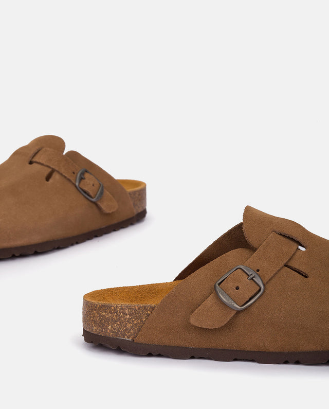 yokono Zapato plano Zueco 599 marrón Envío gratis