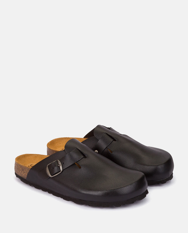 yokono Zapato plano Zueco 599 negro Oferta especial