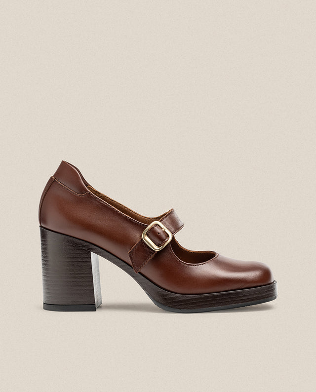 yokono Zapato de tacón KOLIN-010 marrón