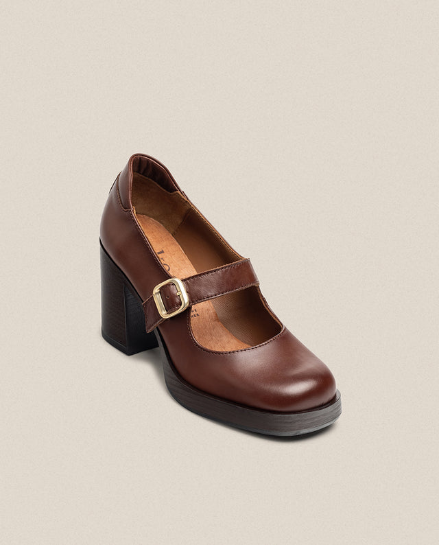 yokono Zapato de tacón KOLIN-010 marrón Solo queda un día