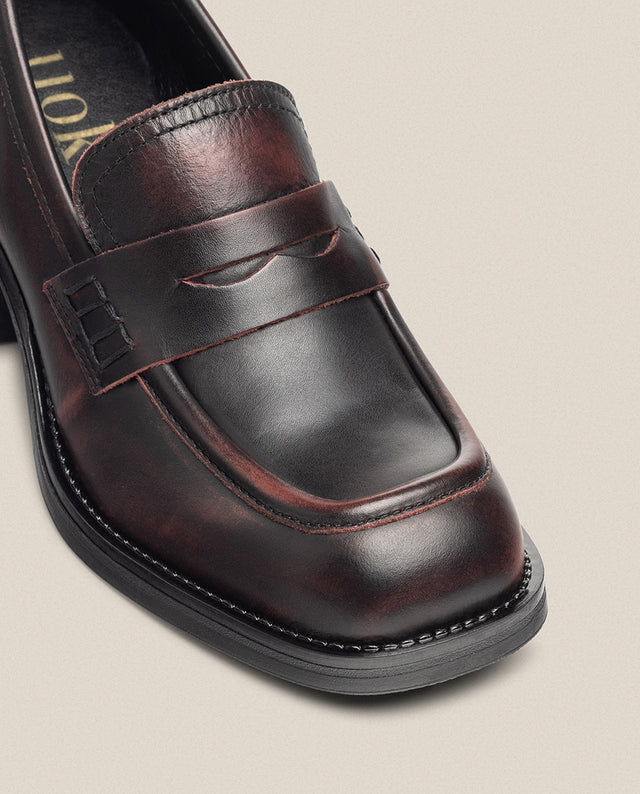 yokono Zapato de tacón LANDAS-007 burdeos Limitado a 3 días