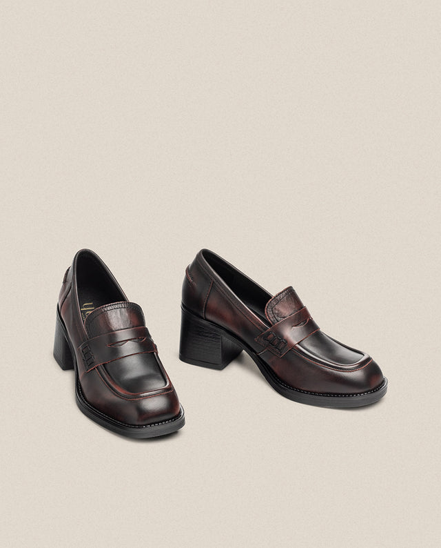 yokono Zapato de tacón LANDAS-007 burdeos Limitado a 3 días