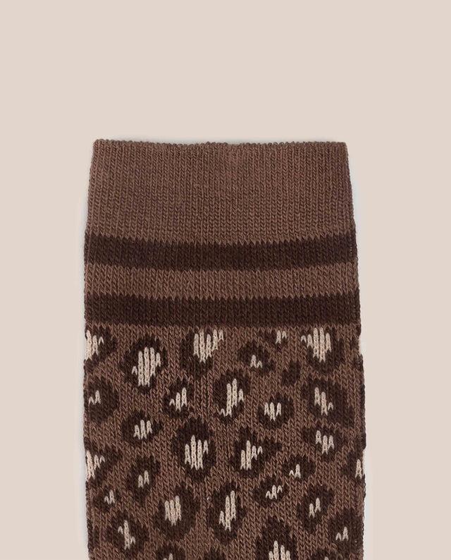 yokono Calcetín Leopardo Marrón Los más vendidos