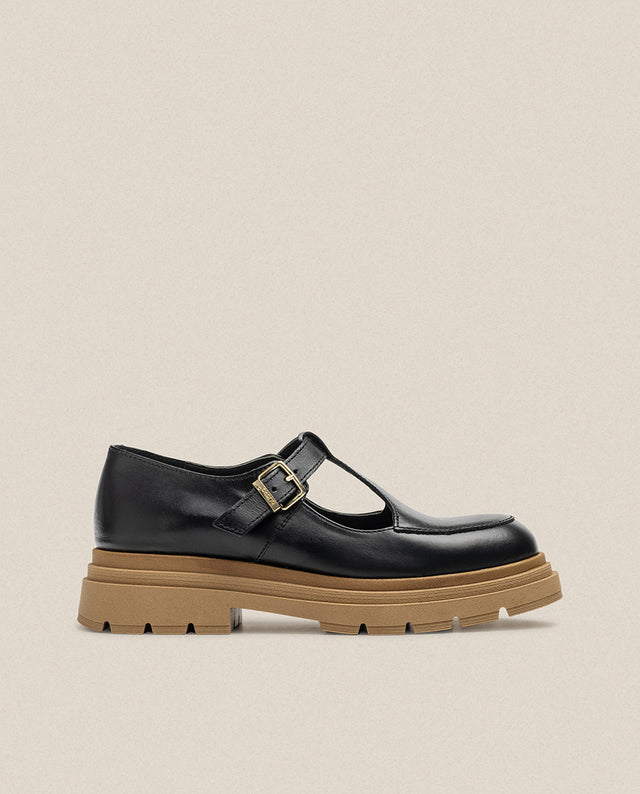 yokono Zapato plano CHAM-003 negro