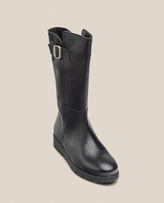 yokono Bota plana MANILA-006 negro Ofertas de temporada