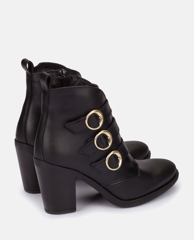 yokono Botín de tacón Tours 005 negro Rebajas online