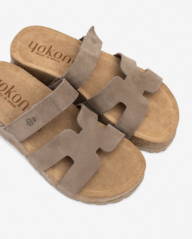 yokono Sandalia de plataforma WIWI-125 marrón En oferta