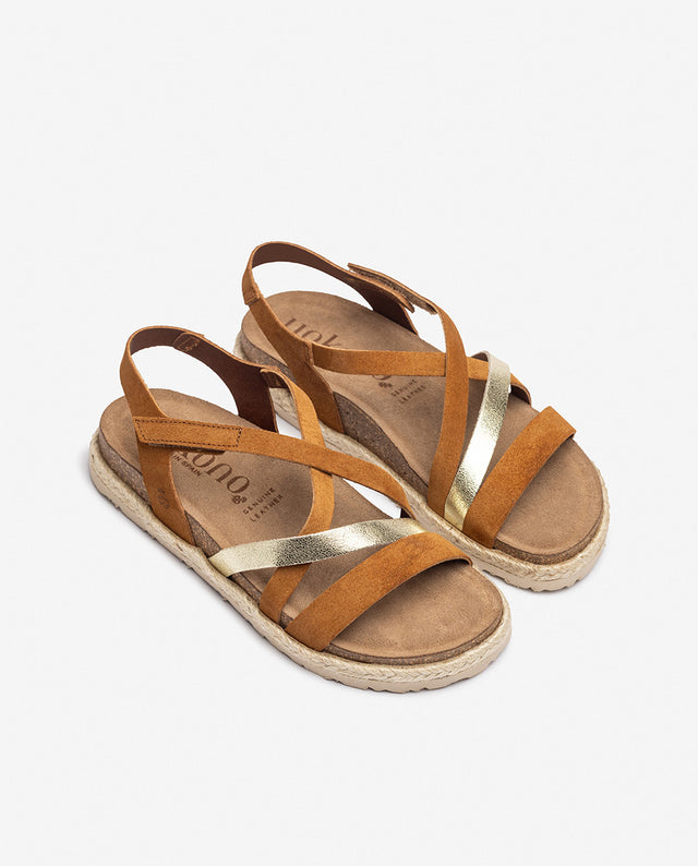 yokono Sandalia plana ARENA-002 plateado Gran oferta
