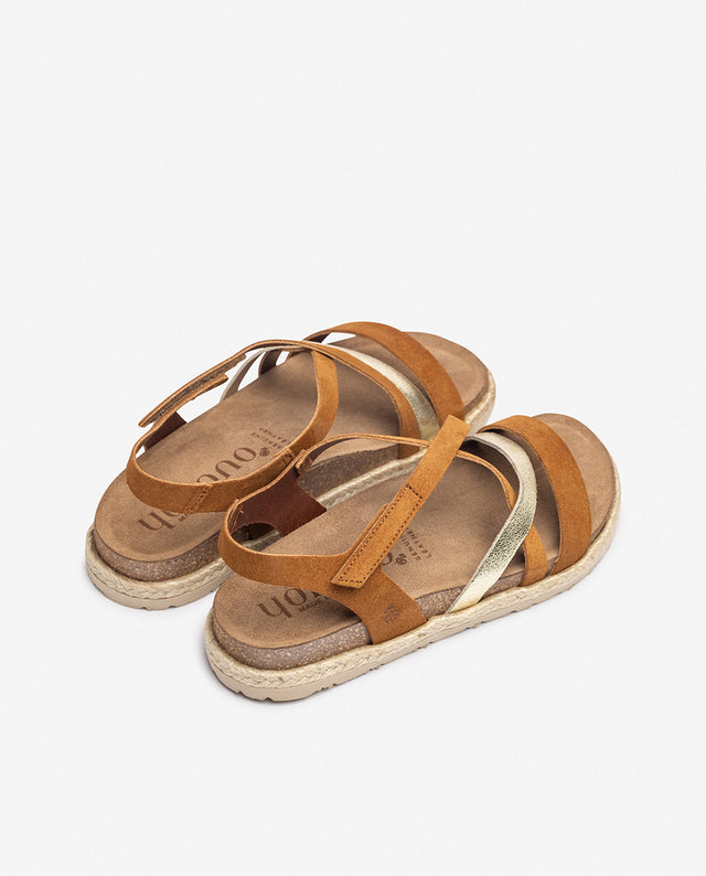 yokono Sandalia plana ARENA-002 plateado Gran oferta