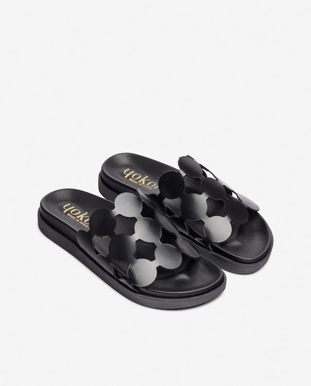 yokono Sandalia plana MORENA-256 negro Rebajas baratas