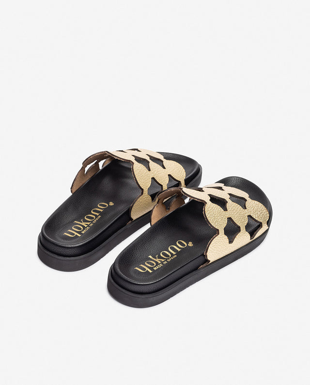 yokono Sandalia plana MORENA-256 dorado Rebajas de fábrica