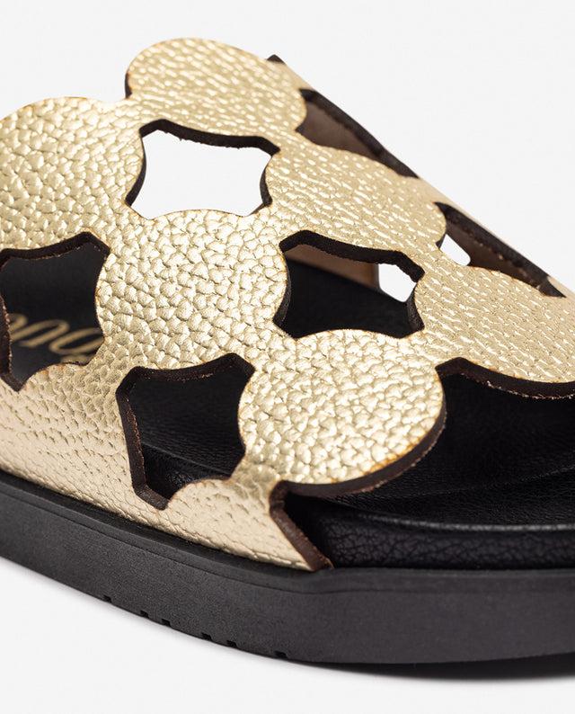 yokono Sandalia plana MORENA-256 dorado Rebajas de fábrica
